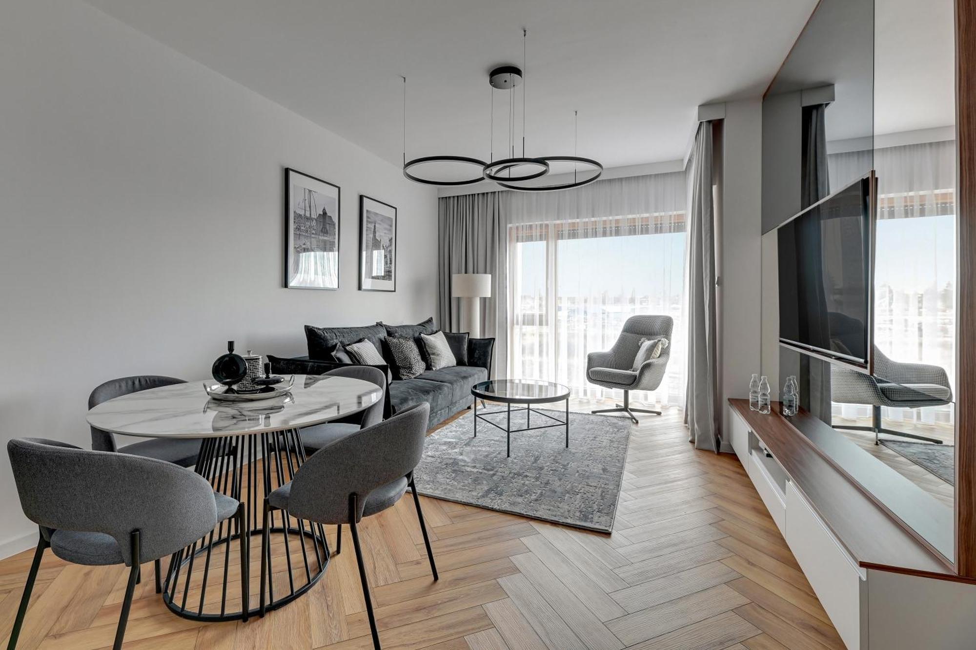 Riverside Nadmotlawie - Sauna, Gym & Kids Play By Lion Apartments Gdansk Bagian luar foto